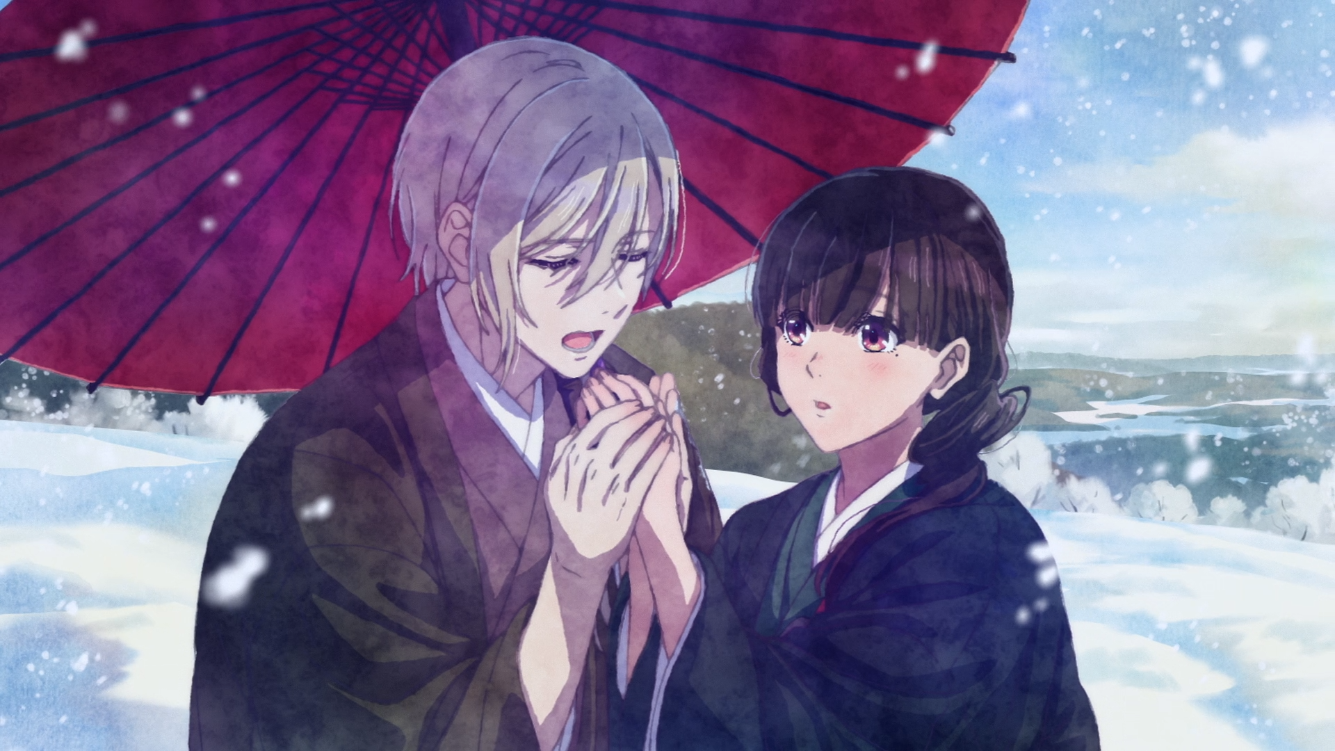 Download Anime My Happy Marriage Miyo Saimori Kiyoka Kudou HD Wallpaper