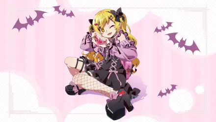 Anime Monogatari (Series) Shinobu Oshino Bakemonogatari HD Desktop Wallpaper | Background Image