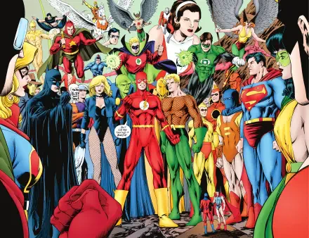 JLA: Year One Comic HD Desktop Wallpaper | Background Image