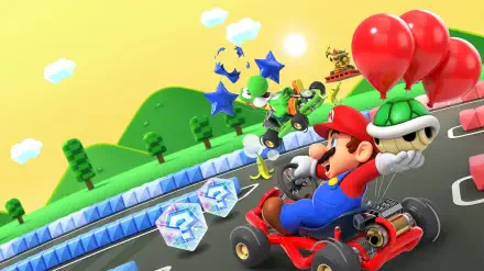 Mario Kart Tour HD Desktop Wallpaper | Background Image