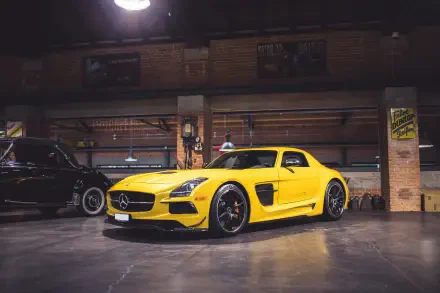 Mercedes-Benz SLS AMG car HD Desktop Wallpaper | Background Image