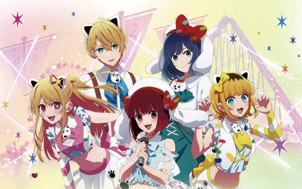 Anime Oshi no Ko HD Desktop Wallpaper | Background Image