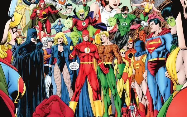 JLA: Year One Comic HD Desktop Wallpaper | Background Image