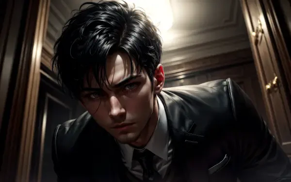 Anime man mafia Officers official HD Desktop Wallpaper | Background Image
