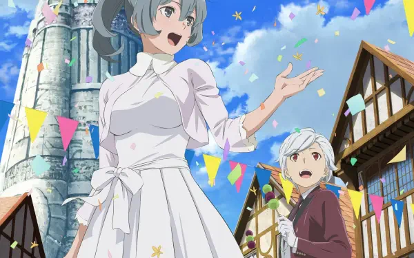 Anime Is It Wrong to Try to Pick Up Girls in a Dungeon? Bell Cranel Syr Flova HD Desktop Wallpaper | Background Image