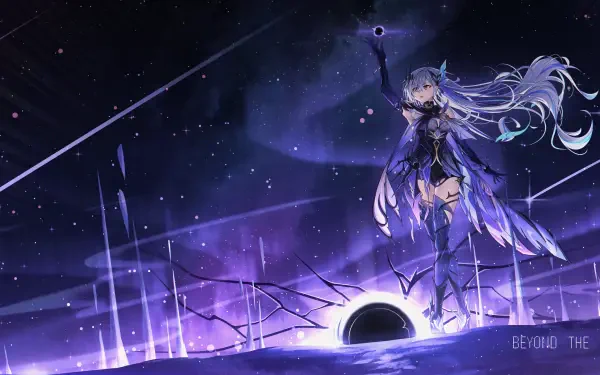 Skirk (Genshin Impact) Genshin Impact girl video game HD Desktop Wallpaper | Background Image