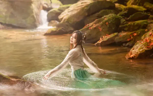 asian girl Thai Korea China HD Desktop Wallpaper | Background Image