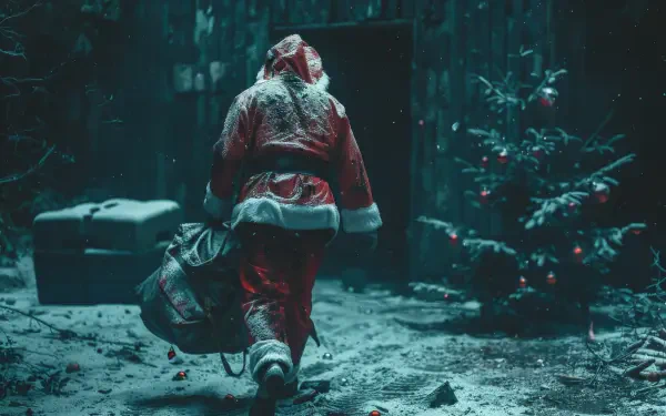Santa Claus snow HD Desktop Wallpaper | Background Image