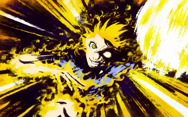 Anime-inspired HD desktop wallpaper featuring Bachira Meguru from Blue Lock, showcasing dynamic colors and an energetic design that captures the character's intensity.