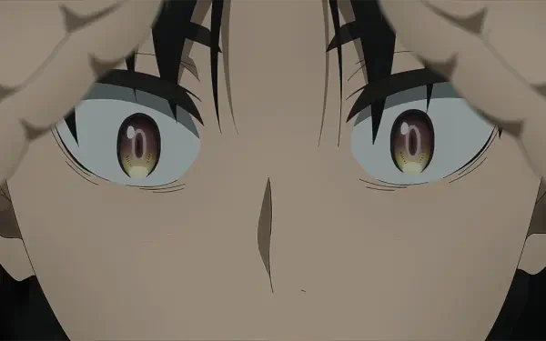 Anime-inspired HD wallpaper featuring a character from Even Given the Worthless Appraiser Class, I'm Actually the Strongest, showcasing intense emotions and focus.