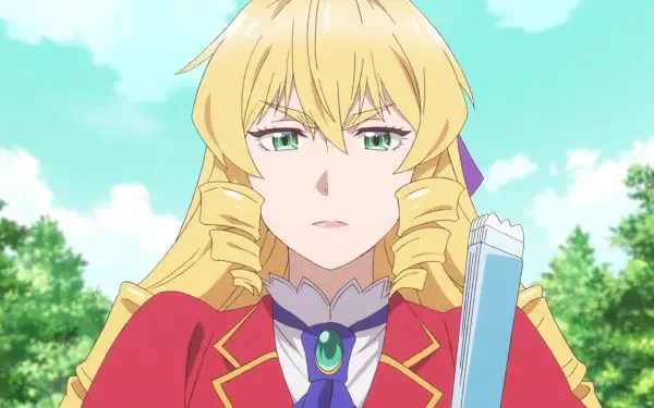 Anime From Bureaucrat to Villainess: Dad's Been Reincarnated! Grace Auvergne HD Desktop Wallpaper | Background Image