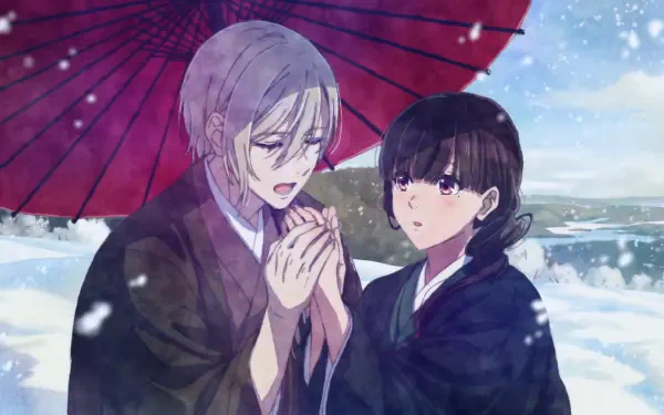 Anime My Happy Marriage Miyo Saimori Kiyoka Kudou HD Desktop Wallpaper | Background Image