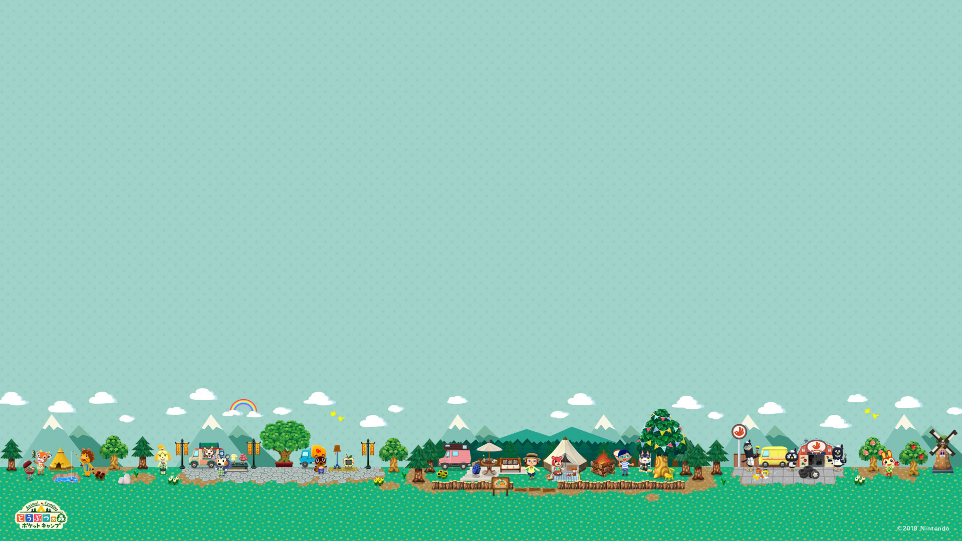 Download Animal Crossing HD Wallpaper, image size:1920x1080