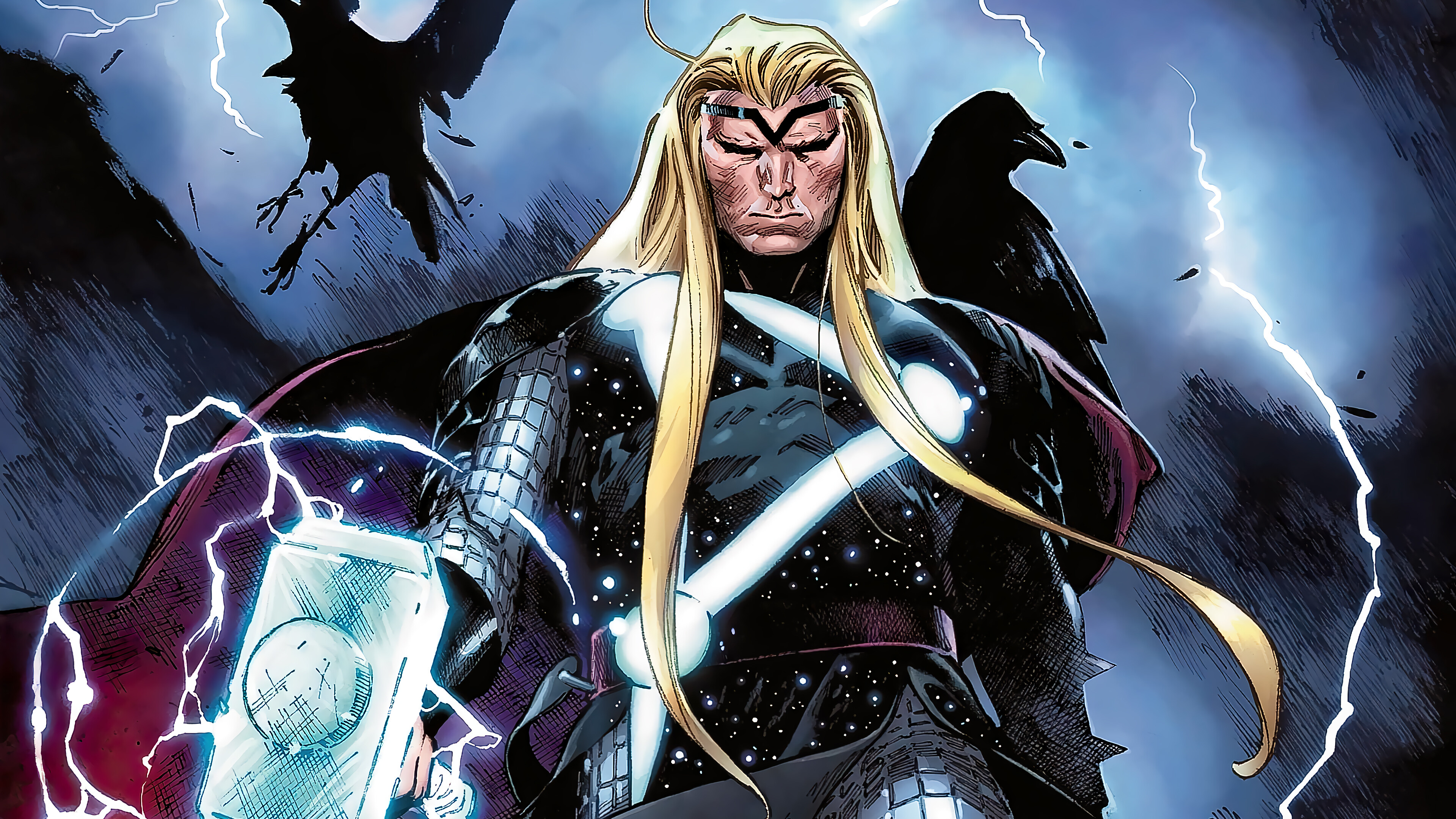 Thor Alpha Thor Wallpaper 4k Thor Stormbreaker Axe Lightning 4K Wallpaper