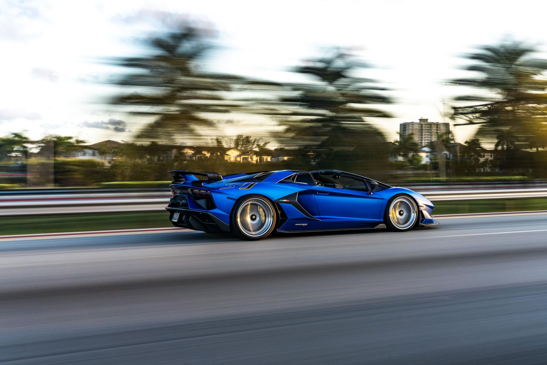 Download Car Lamborghini Lamborghini Aventador SVJ 8k Ultra HD Wallpaper