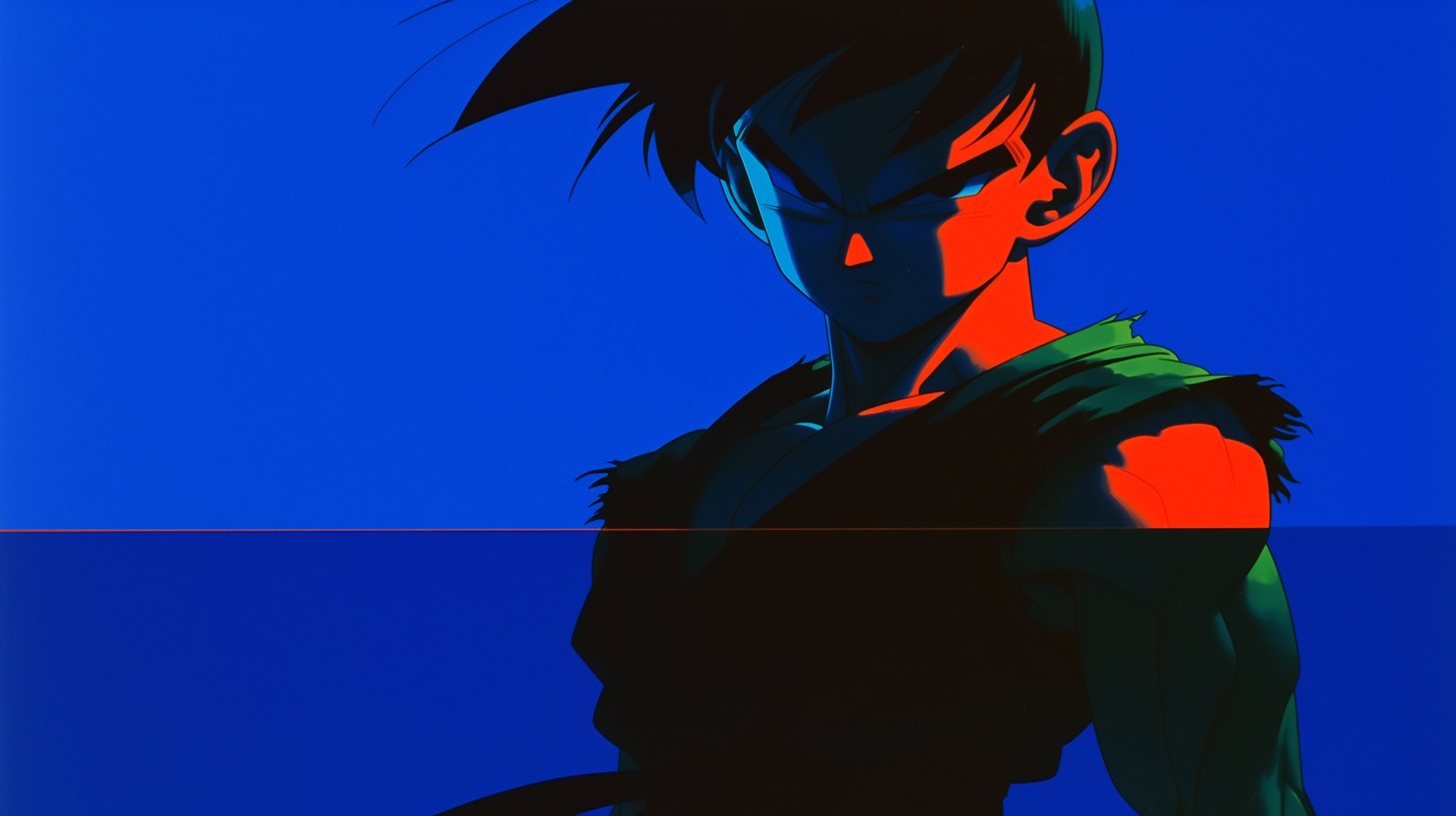 Gohan's Shadow: HD Wallpaper from Dragon Ball by patrika | 2912x1632 ...