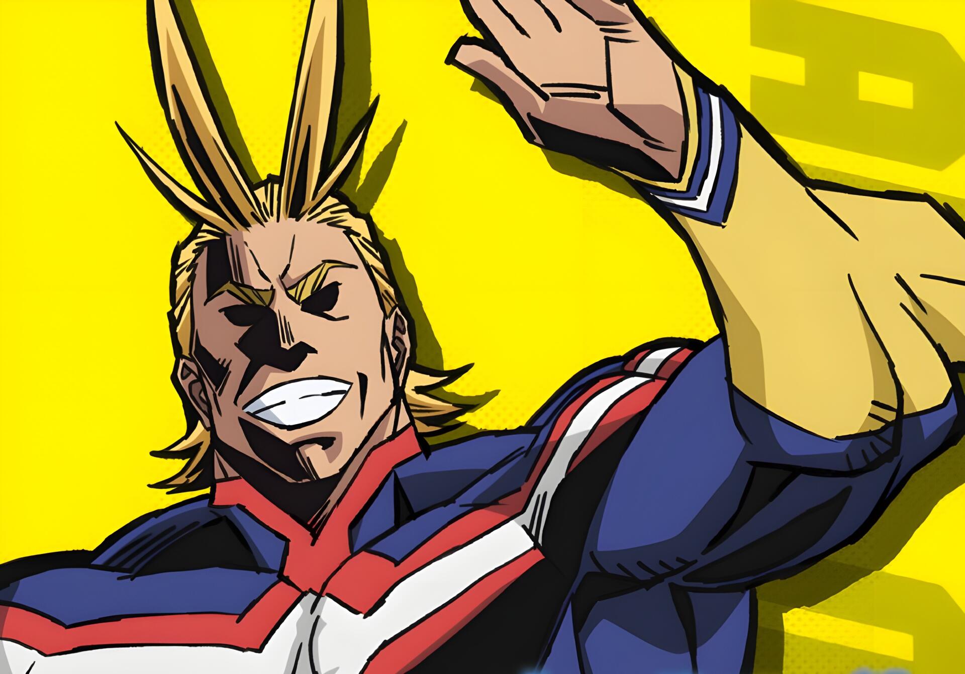 Download Anime My Hero Academia: Vigilantes My Hero Academia All Might HD Wallpaper