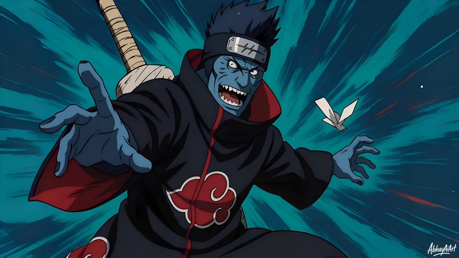 Kisame Hoshigaki by AbhayAiArt