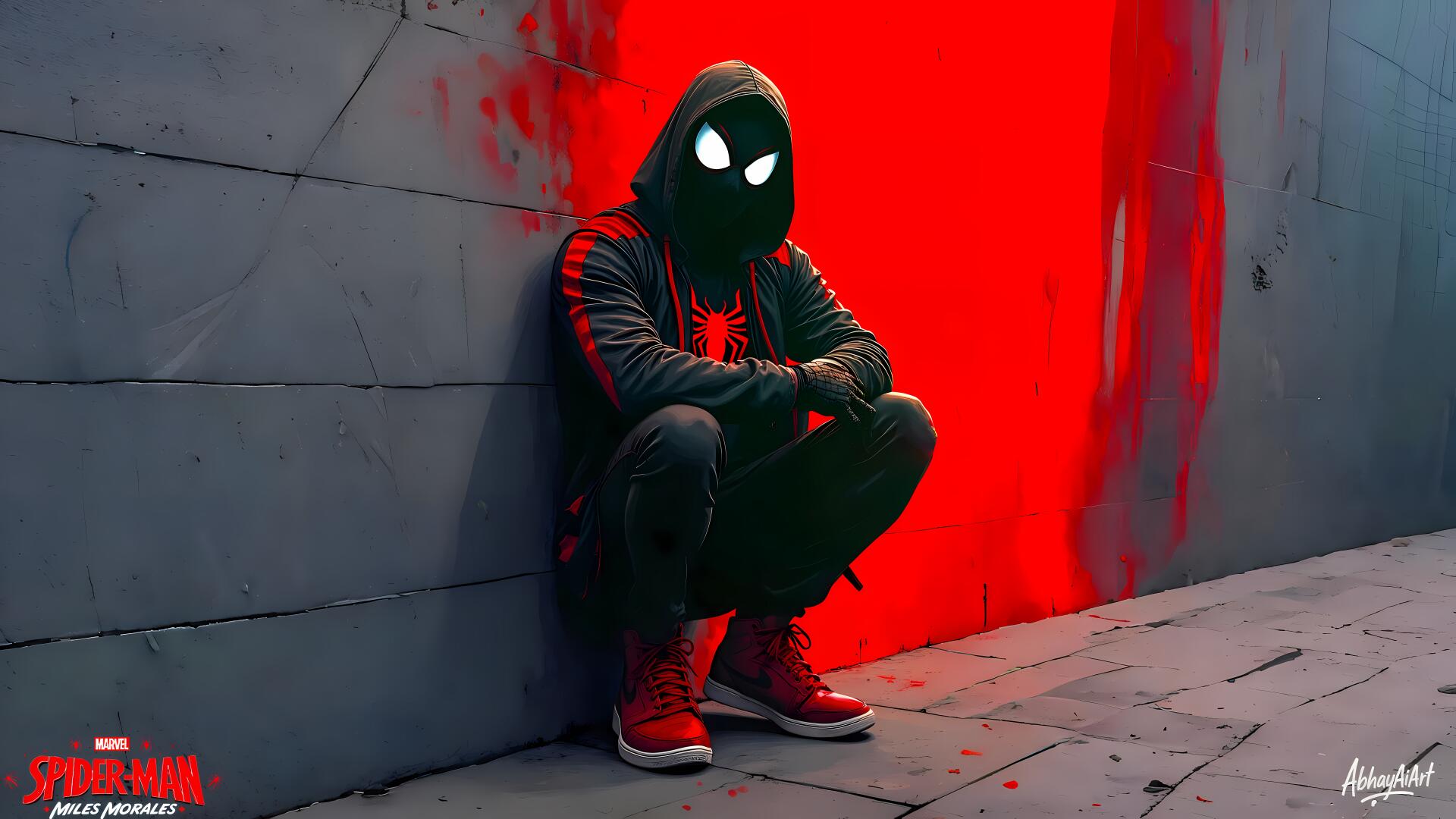 Spiderman by AbhayAiArt