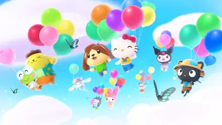 Hello Kitty Island Adventure Hello Kitty HD Desktop Wallpaper | Background Image