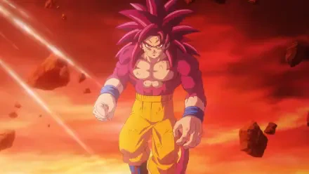 Anime Dragon Ball DAIMA Goku Super Saiyan 4 HD Desktop Wallpaper | Background Image