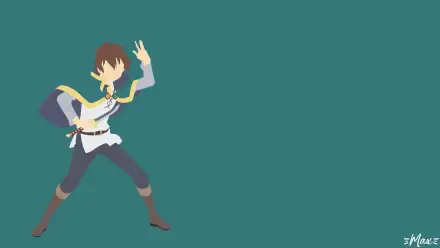 Anime KonoSuba - God’s blessing on this wonderful world!! Kazuma Satou HD Desktop Wallpaper | Background Image