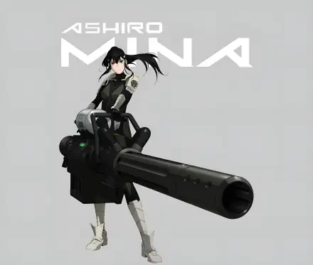 Anime Kaiju No. 8 Mina Ashiro HD Desktop Wallpaper | Background Image