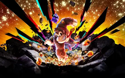 Donkey Kong Bananza Key Art