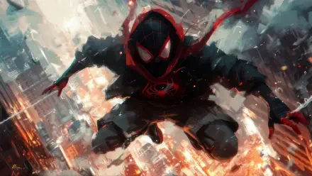 Spider-Man: Into The Spider-Verse HD Desktop Wallpaper | Background Image