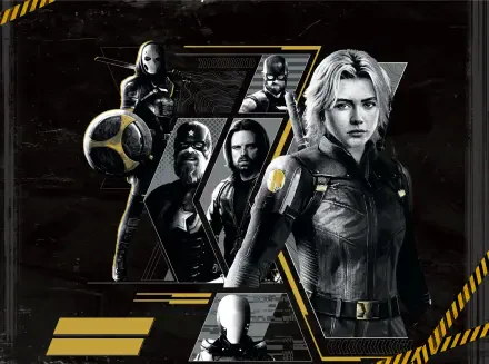 Thunderbolts* (2025) HD Desktop Wallpaper | Background Image