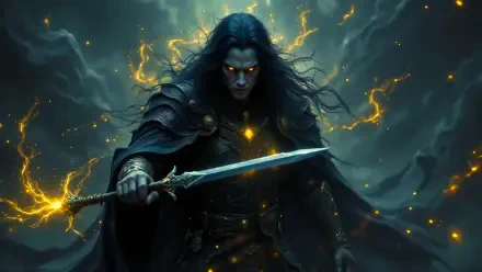  Dark Thunderlord – Wielder of the Cursed Blade