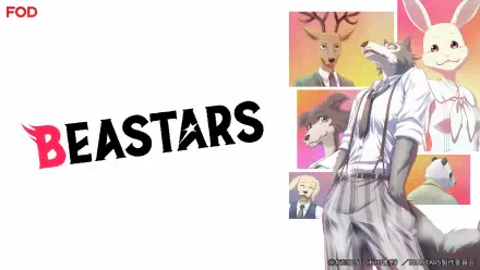 Beastars-themed 4K Ultra HD PC desktop wallpaper featuring key anthropomorphic characters in a dynamic, colorful collage composition.