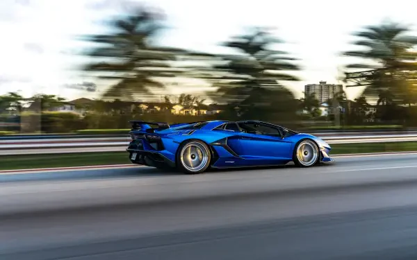 car Lamborghini Lamborghini Aventador SVJ HD Desktop Wallpaper | Background Image