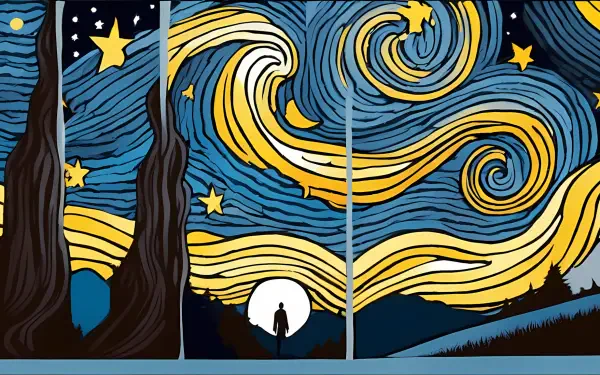  a starry night 007 tribute to Vincent