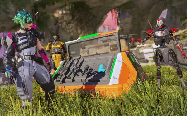 video game Apex Legends Alter (Apex Legends) Caustic (Apex Legends) Revenant (Apex Legends) HD Desktop Wallpaper | Background Image