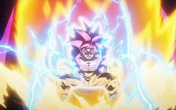 Anime Dragon Ball DAIMA Super Saiyan 4 Goku HD Desktop Wallpaper | Background Image