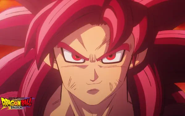 Anime Dragon Ball DAIMA Goku Super Saiyan 4 HD Desktop Wallpaper | Background Image