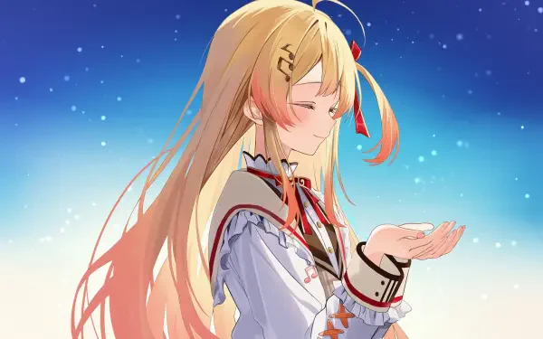 Otonose Kanade Virtual Youtuber girl Anime anime girl HD Desktop Wallpaper | Background Image