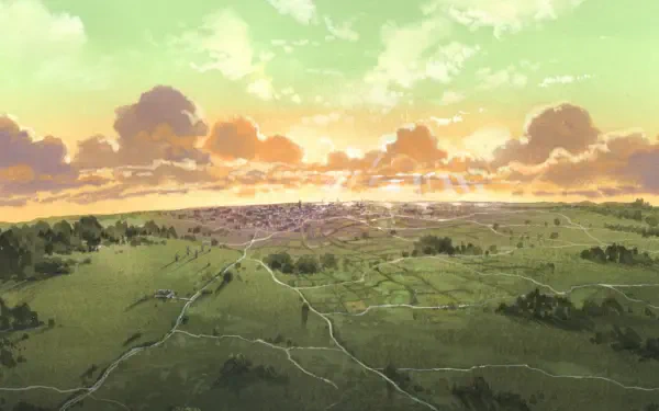  Haibane Remnei - The Town of Glie by Yoshitoshi Abe