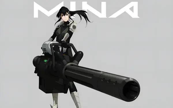 Anime Kaiju No. 8 Mina Ashiro HD Desktop Wallpaper | Background Image