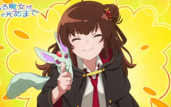 Anime Once Upon a Witch's Death Meg Raspberry HD Desktop Wallpaper | Background Image