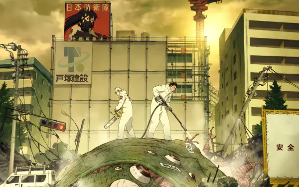 Anime Kaiju No. 8 Kafka Hibino Reno Ichikawa HD Desktop Wallpaper | Background Image