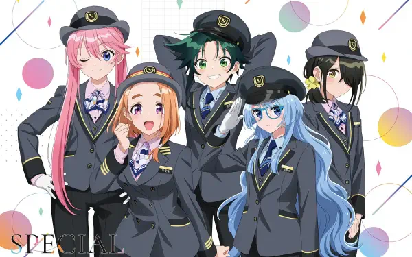 Anime The Shiunji Family Children HD Desktop Wallpaper | Background Image