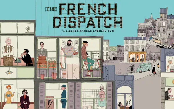 The French Dispatch HD Desktop Wallpaper | Background Image