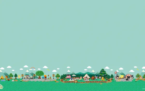 Animal Crossing HD Desktop Wallpaper | Background Image