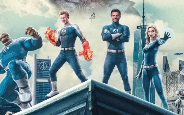 The Fantastic Four: First Steps HD Desktop Wallpaper | Background Image