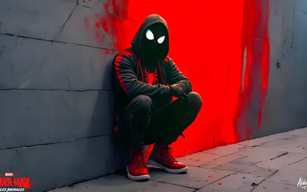 Marvel Studios Miles Morales spider man superhero HD Desktop Wallpaper | Background Image