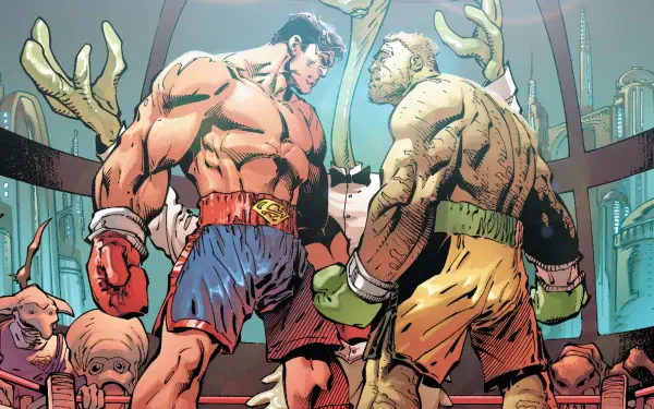 Superman: Up in the Sky HD Desktop Wallpaper | Background Image