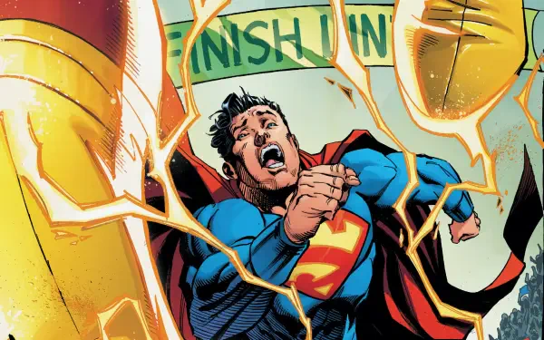 Superman: Up in the Sky HD Desktop Wallpaper | Background Image