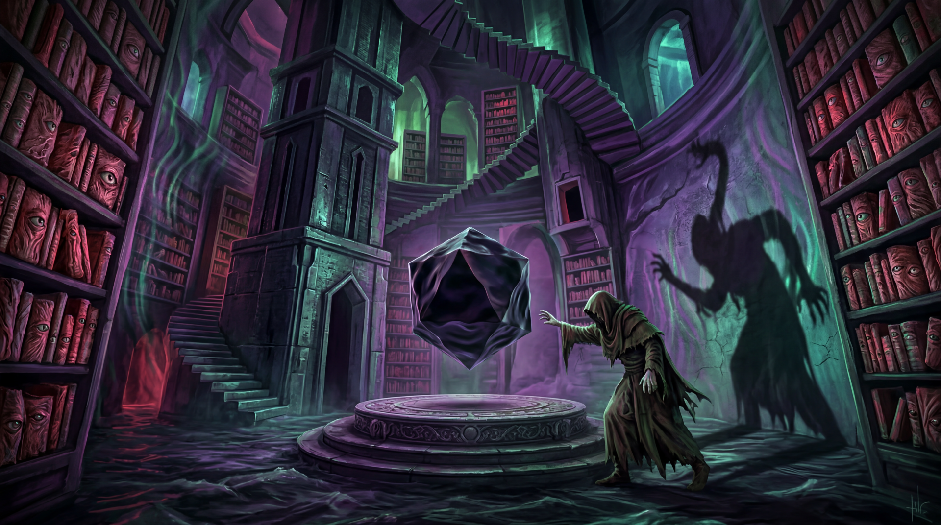 Download Lovecraftian Horror 4k Ultra HD Wallpaper by QuantumCurator